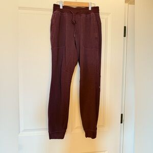 lululemon athletica Burgundy Sweatpants